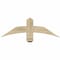 Ekena Millwork Bellingham Rough Sawn Timber Gable Bracket, Douglas Fir, 36"W x 12"H x 4"D x 4"F, 8/12 Pitch GBW036X12X0404BEL00RDF - alternate 1